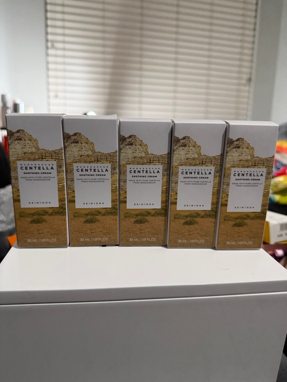 MadagascarCentella Soothing Cream - 5 Pack 30ml each